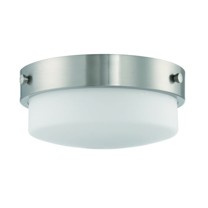 Craftmade Oak Street 2-Light Ceiling Light in Brushed Polished Nickel Craftmade Oak Street 2-Light Ceiling Light in Brushed Polished Nickel
