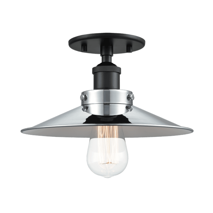Matteo Bulstrode'S Workshop 1-Light Ceiling Light In Black Matteo Bulstrode'S Workshop 1-Light Ceiling Light In Black