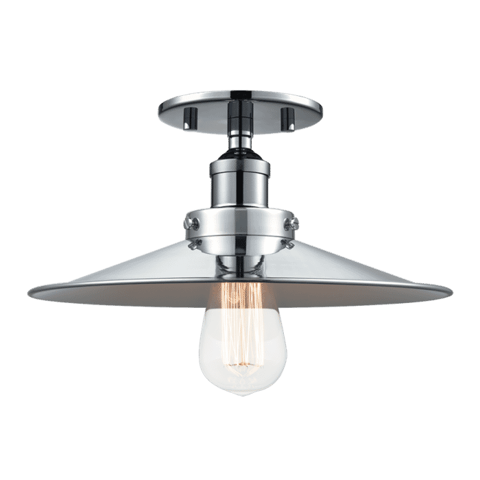 Matteo Bulstrode'S Workshop 1-Light Ceiling Light In Chrome Matteo Bulstrode'S Workshop 1-Light Ceiling Light In Chrome