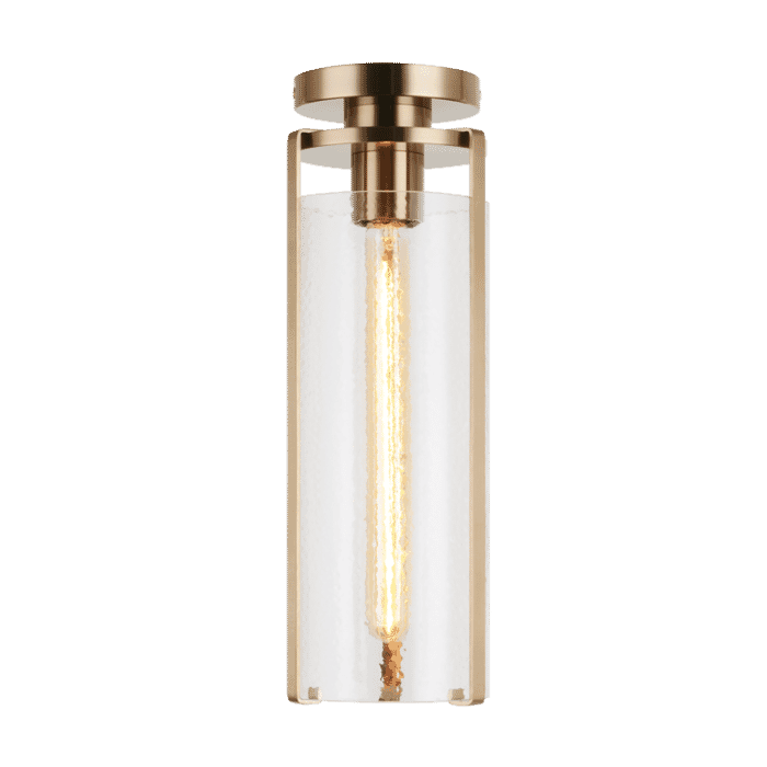 Matteo Bayou 1-Light Ceiling Light In Aged Gold Brass Matteo Bayou 1-Light Ceiling Light In Aged Gold Brass