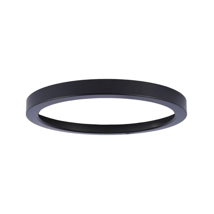 Craftmade 6" Flushmount Optional Trim in Flat Black Craftmade 6" Flushmount Optional Trim in Flat Black
