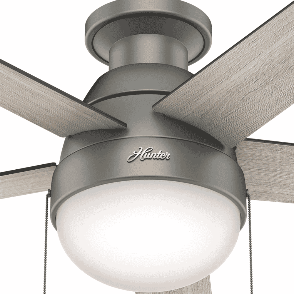 Hunter Anslee Flush Mount Ceiling Fan