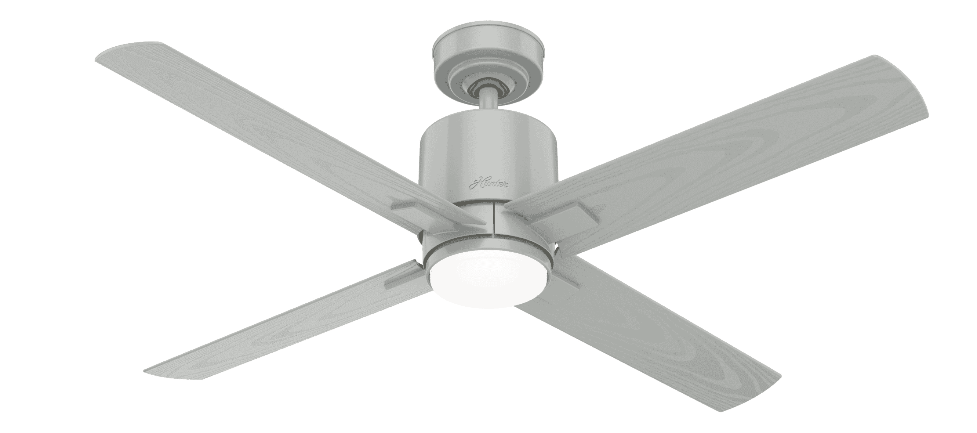 Hunter 52" Indoor/Outdoor Ceiling Fan in Quartz Grey