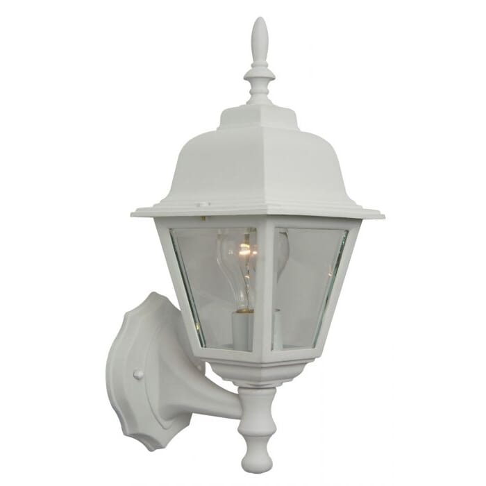 Craftmade Coach Lights 15" Outdoor Wall Light in Textured White Craftmade Coach Lights 15" Outdoor Wall Light in Textured White