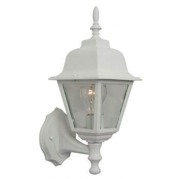 Craftmade Coach Lights 15" Outdoor Wall Light in Textured White