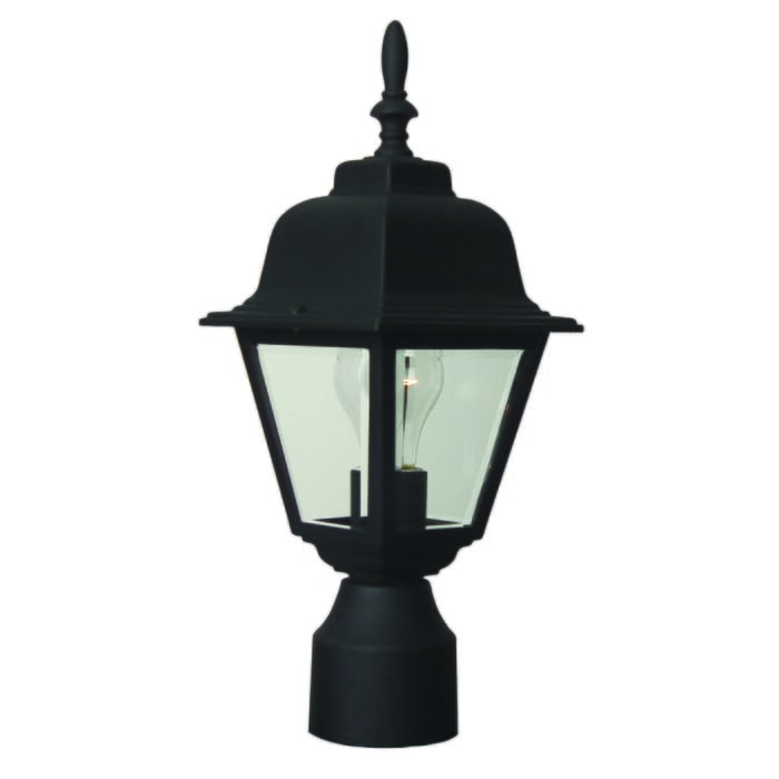 Craftmade Coach Lights 16" Outdoor Post Light in Textured Matte Black Craftmade Coach Lights 16" Outdoor Post Light in Textured Matte Black