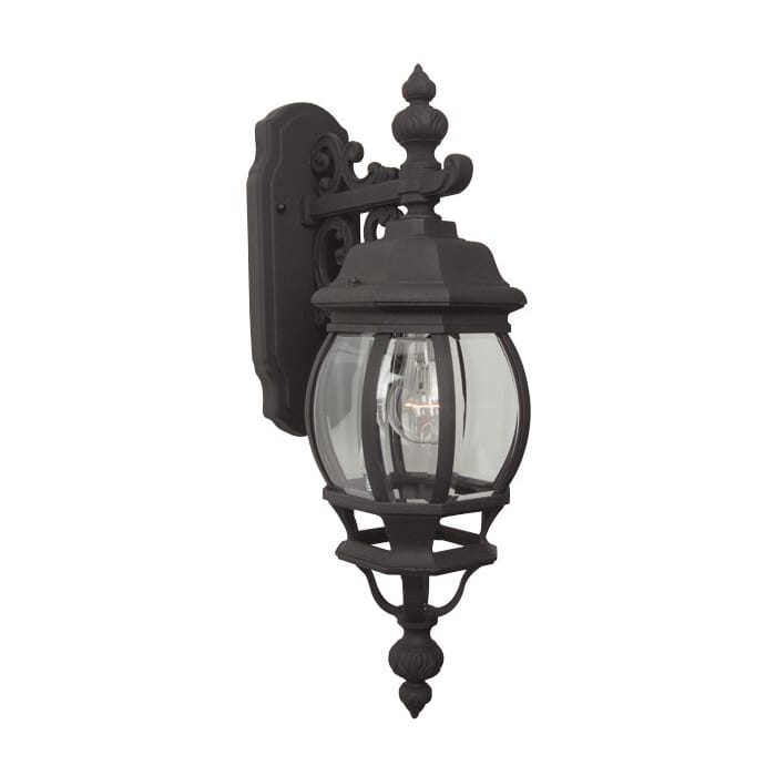 Craftmade French Style 22" Outdoor Wall Light in Textured Matte Black Craftmade French Style 22" Outdoor Wall Light in Textured Matte Black