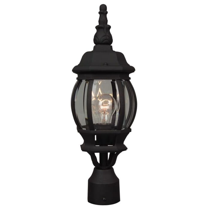 Craftmade French Style 20" Outdoor Post Light in Textured Matte Black Craftmade French Style 20" Outdoor Post Light in Textured Matte Black