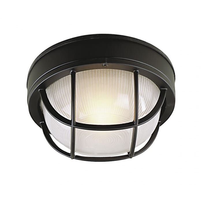 Craftmade Bulkheads 5" Outdoor Ceiling Light in Textured Matte Black Craftmade Bulkheads 5" Outdoor Ceiling Light in Textured Matte Black