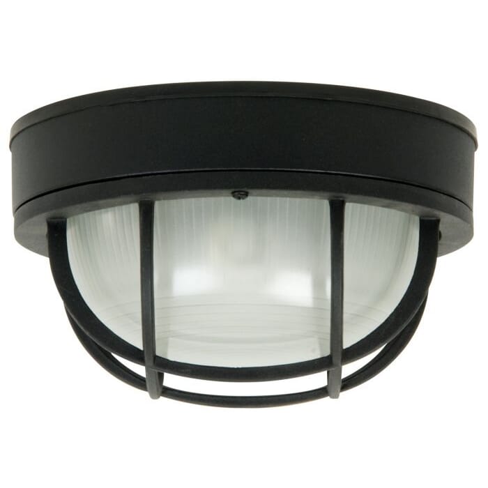 Craftmade Bulkheads 6" Outdoor Ceiling Light in Textured Matte Black Craftmade Bulkheads 6" Outdoor Ceiling Light in Textured Matte Black