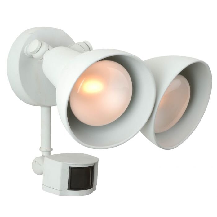 Craftmade Bullets And Floods Double Flood Light in Textured White Craftmade Bullets And Floods Double Flood Light in Textured White