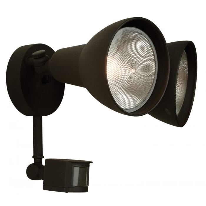 Craftmade Bullets And Floods Dual Flood Light with Motion Sensor in Textured Matte Black Craftmade Bullets And Floods Dual Flood Light with Motion Sensor in Textured Matte Black