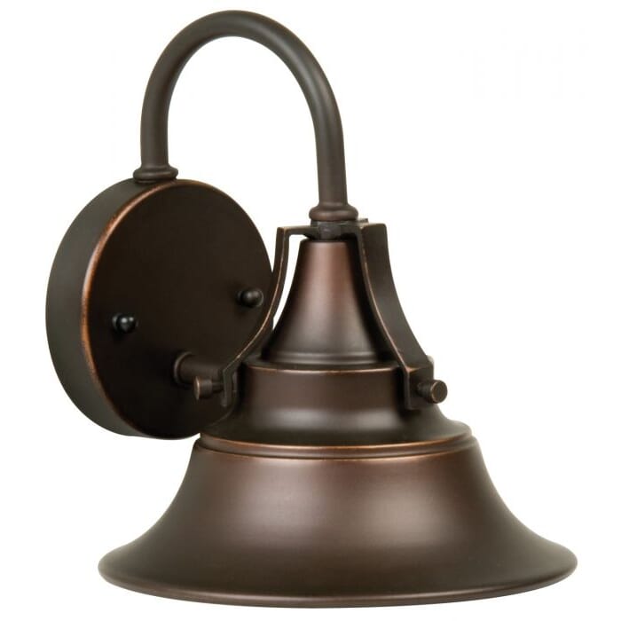 Craftmade Union 9" Outdoor Wall Light in Oiled Bronze Gilded Craftmade Union 9" Outdoor Wall Light in Oiled Bronze Gilded