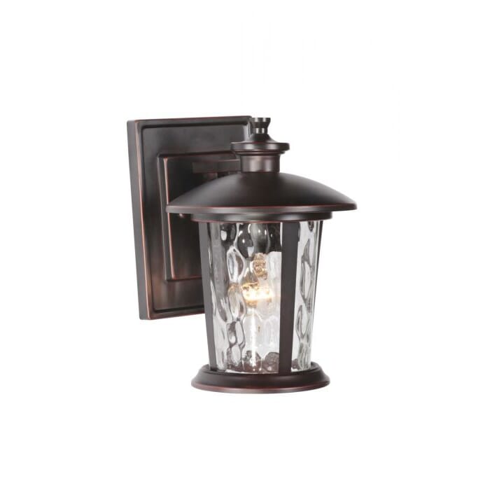 Craftmade Summerhays 11" Outdoor Wall Light in Oiled Bronze Gilded Craftmade Summerhays 11" Outdoor Wall Light in Oiled Bronze Gilded