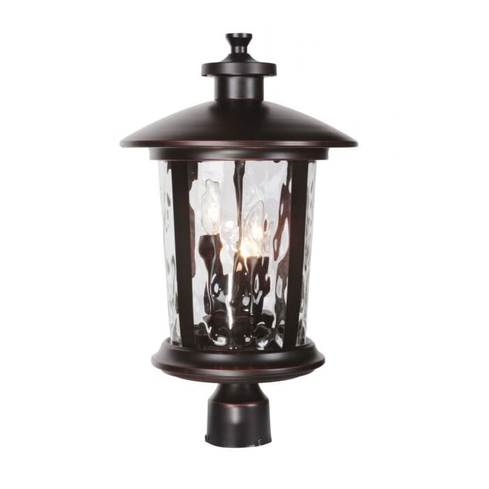 Craftmade Summerhays 17" Outdoor Post Light in Oiled Bronze Gilded Craftmade Summerhays 17" Outdoor Post Light in Oiled Bronze Gilded