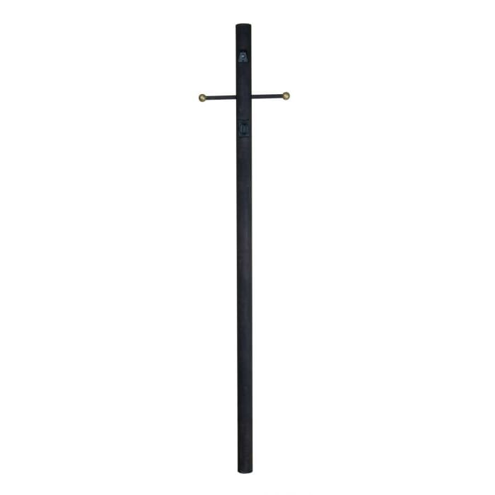 Craftmade Smooth Direct Burial 84" Outdoor Post Light Posts in Textured Matte Black Craftmade Smooth Direct Burial 84" Outdoor Post Light Posts in Textured Matte Black