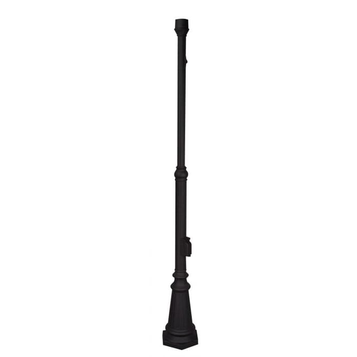 Craftmade Pad Mount Post 80" Outdoor Post Light Posts in Textured Matte Black Craftmade Pad Mount Post 80" Outdoor Post Light Posts in Textured Matte Black