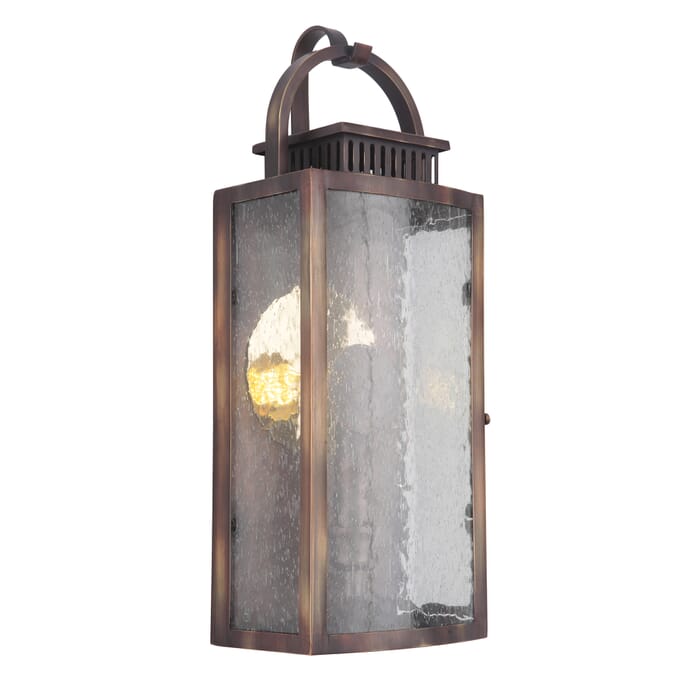 Craftmade Hearth 16" Outdoor Wall Light in Weathered Copper Craftmade Hearth 16" Outdoor Wall Light in Weathered Copper
