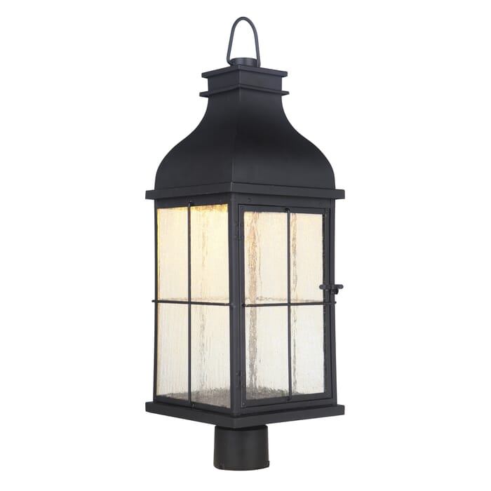 Craftmade Vincent 27" Outdoor Post Light in Midnight Craftmade Vincent 27" Outdoor Post Light in Midnight