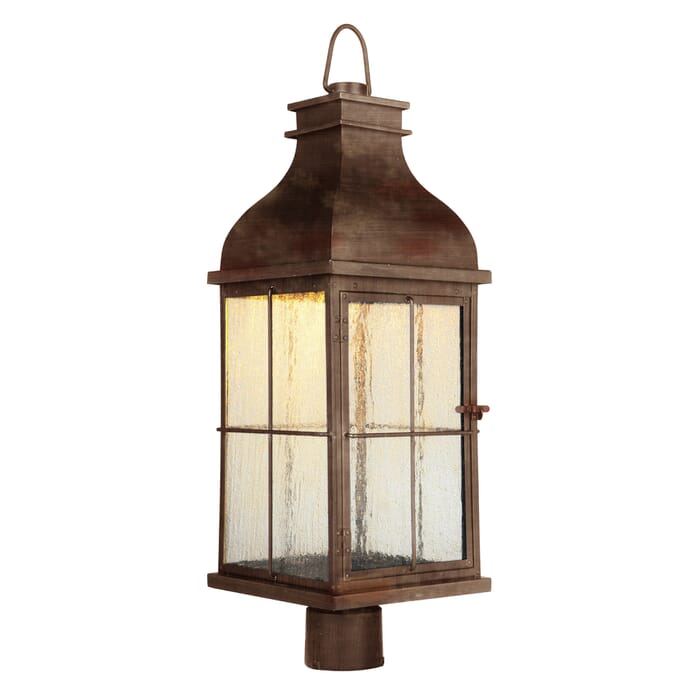 Craftmade Vincent 27" Outdoor Post Light in Weathered Copper Craftmade Vincent 27" Outdoor Post Light in Weathered Copper