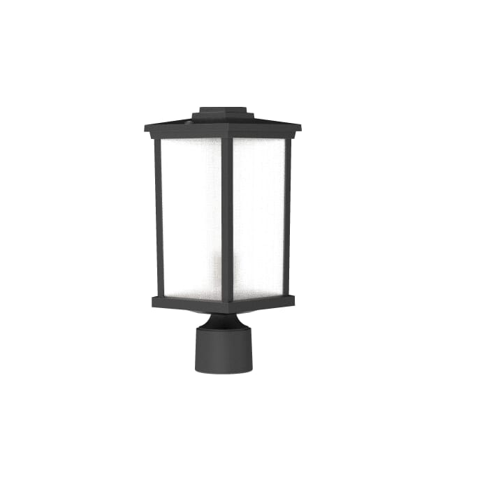 Craftmade Composite Lanterns 15" Outdoor Post Light in Textured Matte Black Craftmade Composite Lanterns 15" Outdoor Post Light in Textured Matte Black