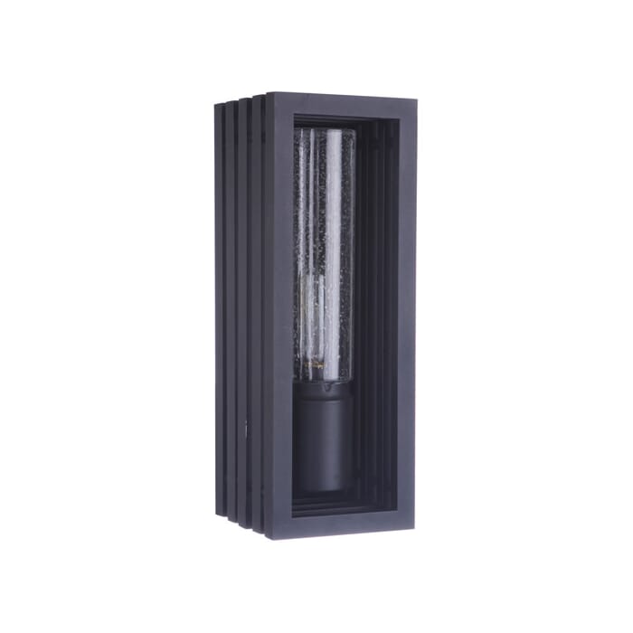 Craftmade Carmel Outdoor Wall Light in Matte Black Craftmade Carmel Outdoor Wall Light in Matte Black