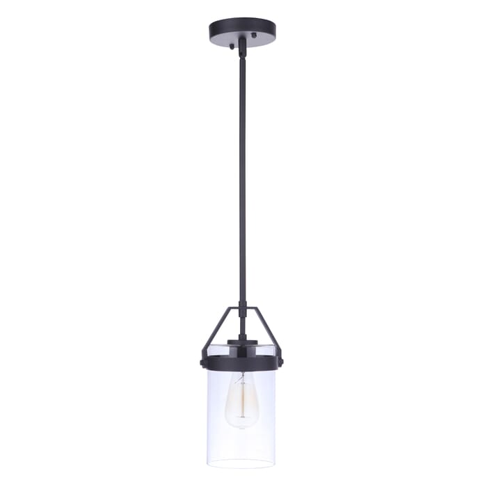 Craftmade Franklin Outdoor Hanging Light in Midnight Craftmade Franklin Outdoor Hanging Light in Midnight