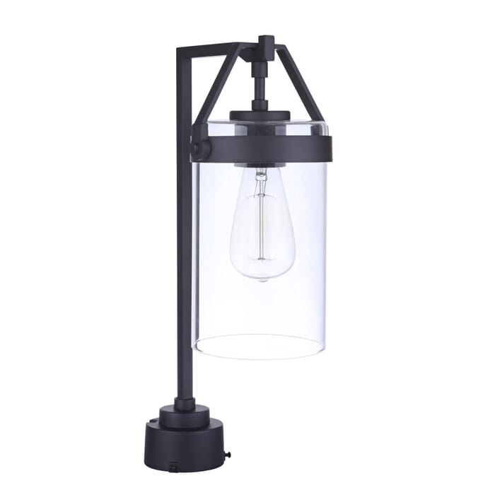 Craftmade Franklin Outdoor Post Light in Midnight Craftmade Franklin Outdoor Post Light in Midnight