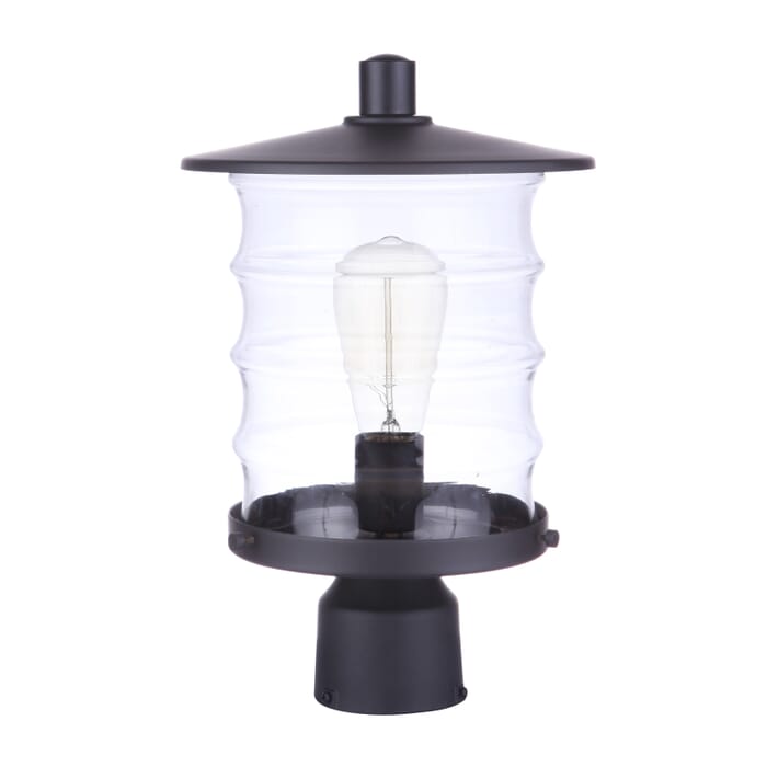 Craftmade Canon Outdoor Post Light in Midnight Craftmade Canon Outdoor Post Light in Midnight