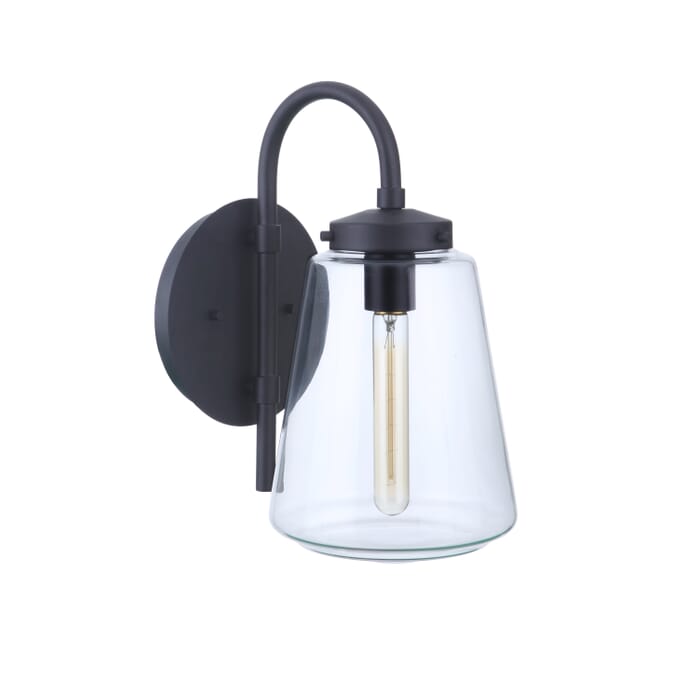Craftmade Laclede Outdoor Wall Light in Midnight Craftmade Laclede Outdoor Wall Light in Midnight