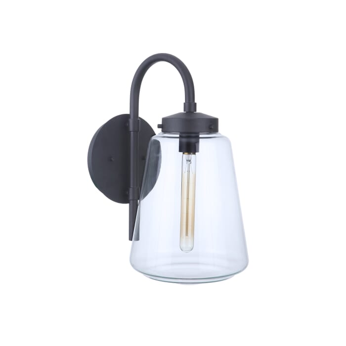 Craftmade Laclede Outdoor Wall Light in Midnight Craftmade Laclede Outdoor Wall Light in Midnight
