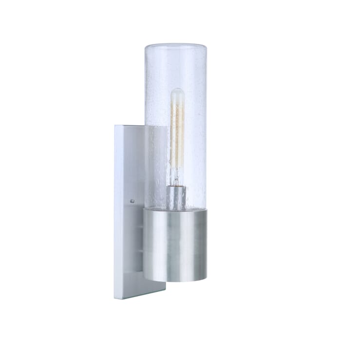 Craftmade Sabre Outdoor Wall Light in Satin Aluminum Craftmade Sabre Outdoor Wall Light in Satin Aluminum