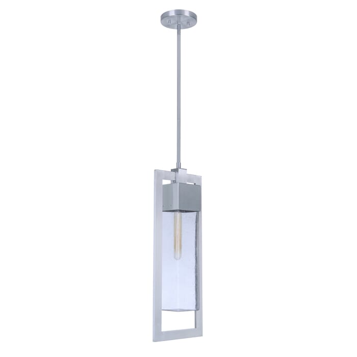 Craftmade Perimeter Outdoor Hanging Light in Satin Aluminum Craftmade Perimeter Outdoor Hanging Light in Satin Aluminum