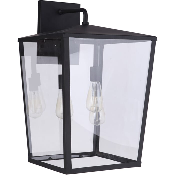 Craftmade Olsen 3-Light Outdoor Wall Light in Midnight Craftmade Olsen 3-Light Outdoor Wall Light in Midnight