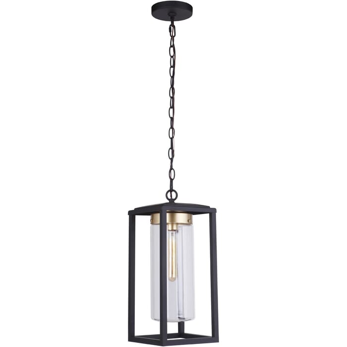 Craftmade Neo Outdoor Hanging Light in Midnight Satin Brass Craftmade Neo Outdoor Hanging Light in Midnight Satin Brass