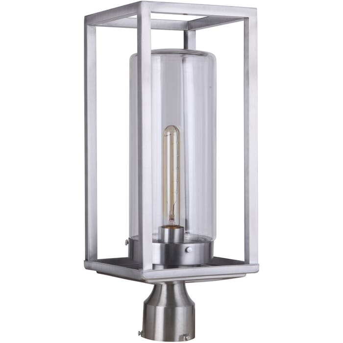 Craftmade Neo Outdoor Post Light in Satin Aluminum Craftmade Neo Outdoor Post Light in Satin Aluminum
