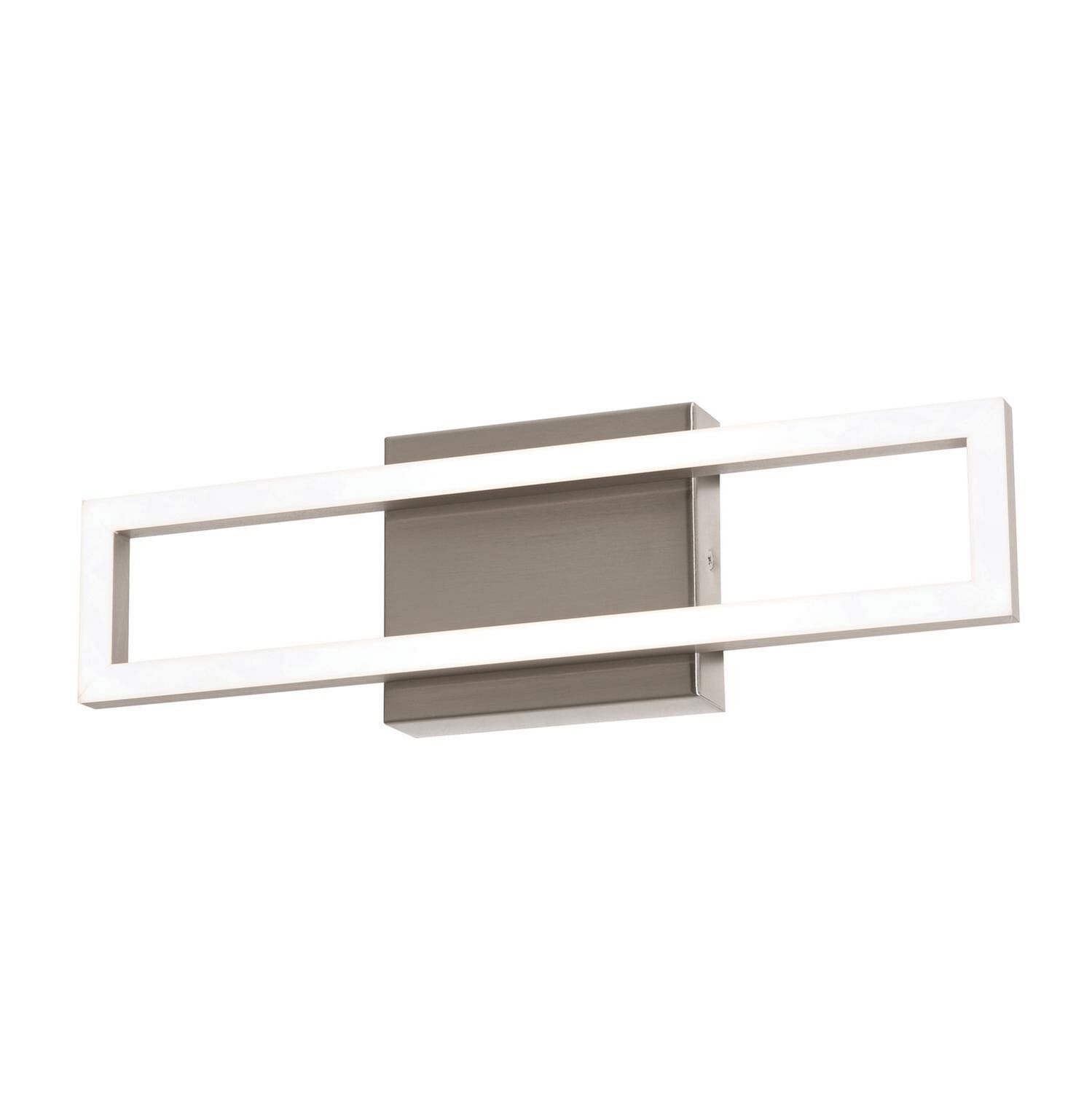 Zola LED Vanity in Satin Nickel