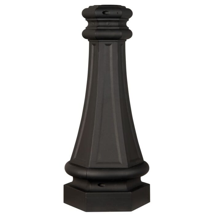 Craftmade Pole Wrap 23" Outdoor Post Light Posts in Textured Matte Black Craftmade Pole Wrap 23" Outdoor Post Light Posts in Textured Matte Black