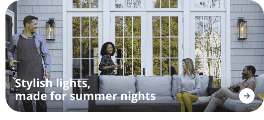 Stylish lights, made for summer nights
