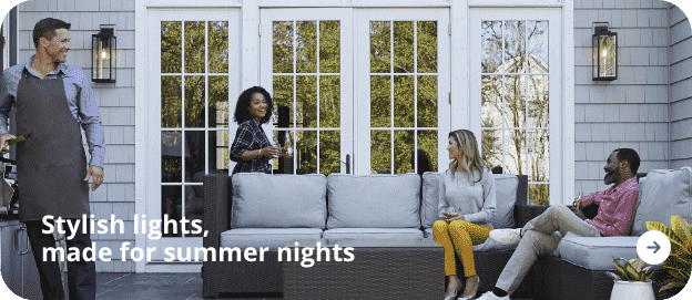 Stylish lights, made for summer nights