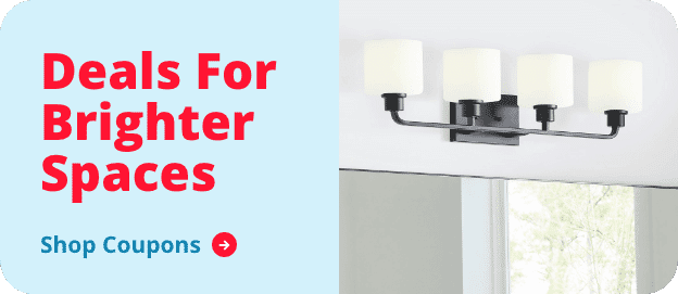 Deals for brighter spaces - Shop coupons
