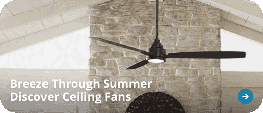 Breeze through summer - discover ceiling fans