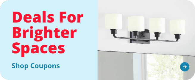 Deals for brighter spaces - Shop coupons