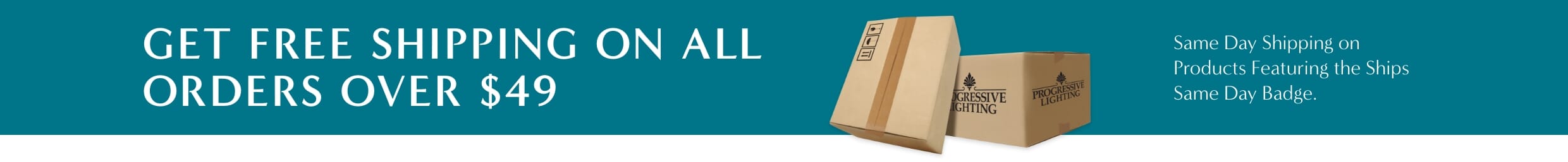 Get free shipping on all orders over $49. Same day shipping on products featuring the ships same day badge.