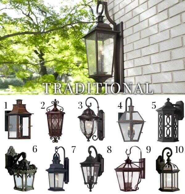 5 Outdoor Lighting Styles And Ideas, Lantern Style Outdoor Light Fixtures