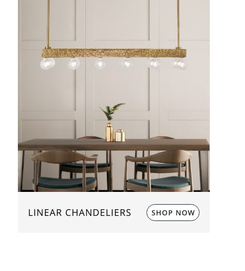 Shop Breegan Jane linear chandeliers at LightsOnline.com