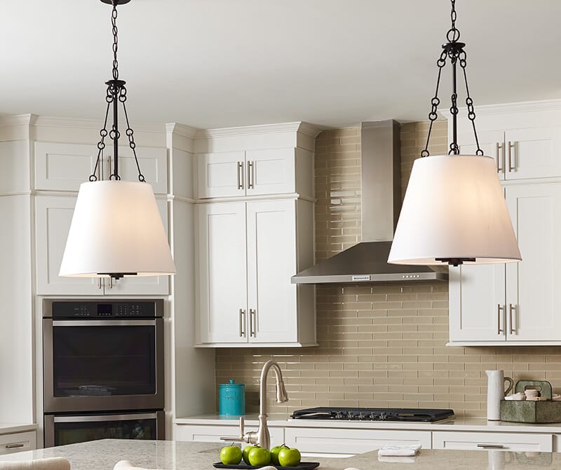 Update the hardware in your kitchen--it's a quick job that makes a big difference. Quick Renovation Ideas for the New Year - LightsOnline Blog