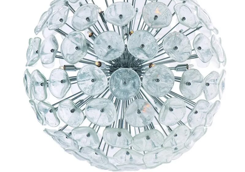 A chandelier with Murano crystal - LightsOnline Blog