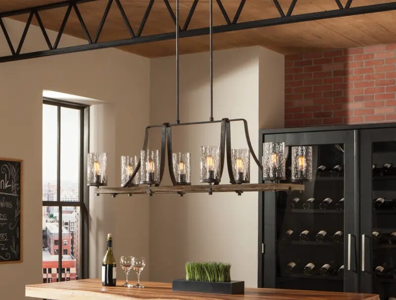 rustic kitchen lighting at lowes