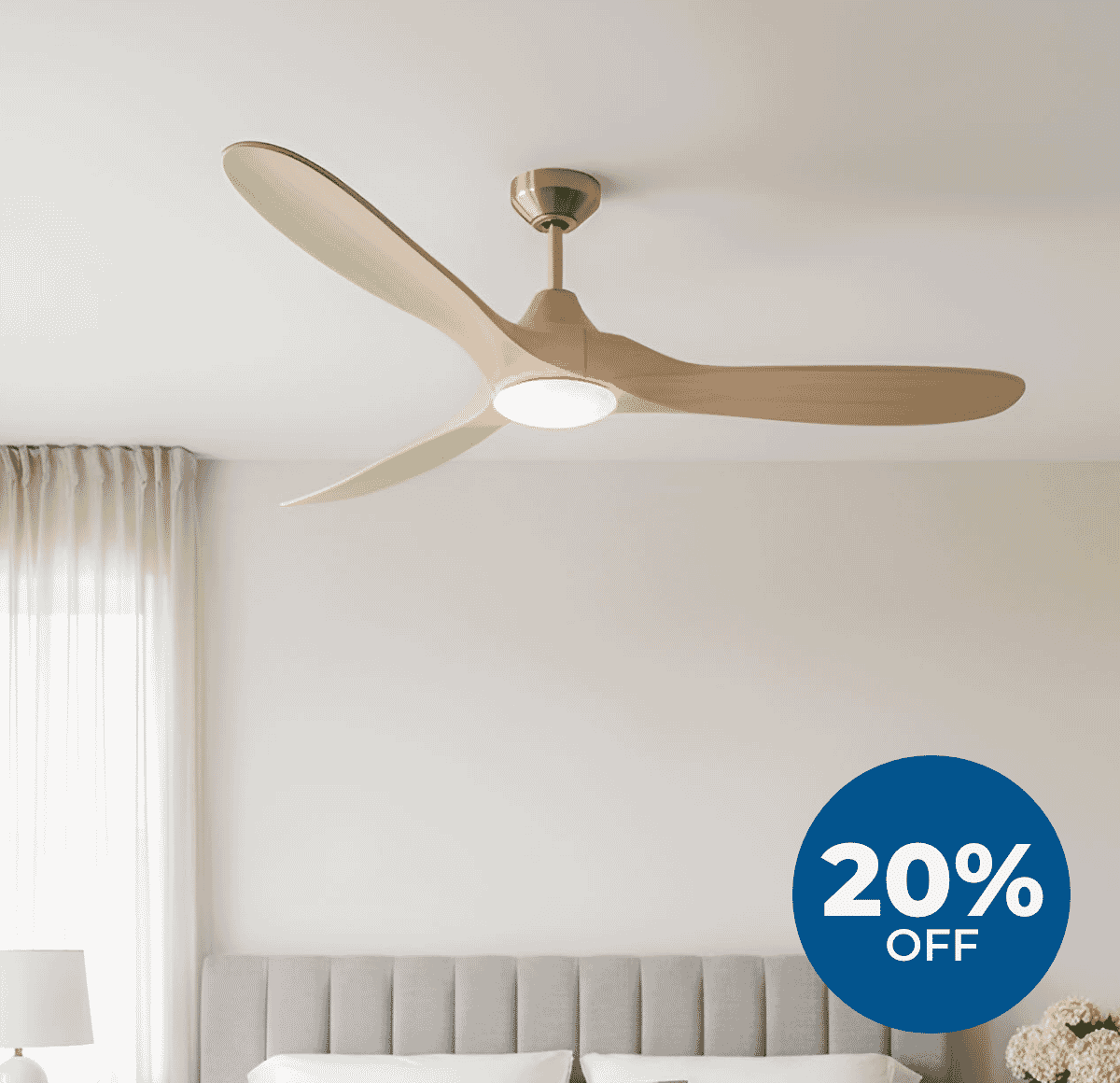 20% off Visual Comfort Fan